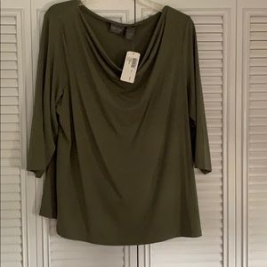 Additions by Chico’s Blouse Green